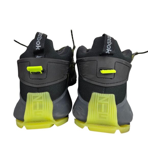Reebok Zig Kinetica Edge Sneakers GY3576 Men's Sz 10 Black Yellow - Picture 9 of 16